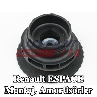 FAST Montaj, amortisörler Ön aks her iki taraf, rulmanlı (ler), conta halkası ile — Renault Espace