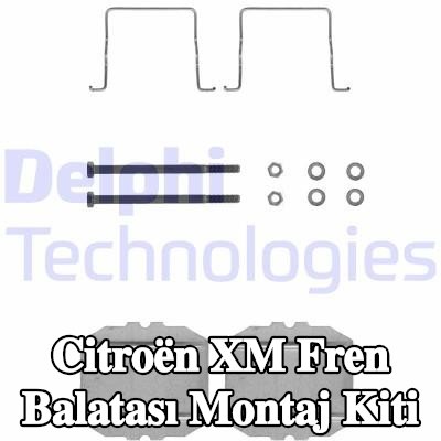 DELPHI Fren balatası montaj kiti — Citroën Xm