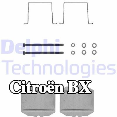 DELPHI طقم تركيب وسادات الفرامل — Citroën Bx