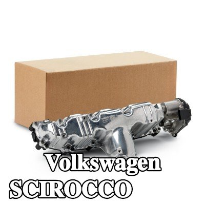 MAHLE مشعب السحب مع حشية/مانع تسرب, بدون مسامير/براغي — Volkswagen Scirocco