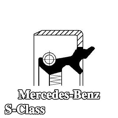 CORTECO حشية عمود محور العجلة — 1995 Mercedes-Benz S-Class
