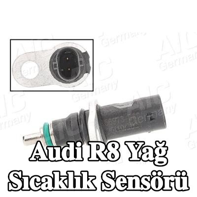 AIC Yağ sıcaklık sensörü Motor Bloğu, EGR valfindeki boru, contalı/sızdırmaz — 2008 Audi R8