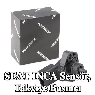 RIDEX Sensör, entegre hava sıcaklığı sensörlü şarj basıncı — 1995 SEAT Inca