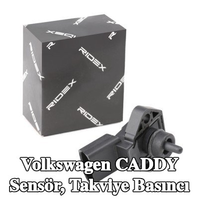 RIDEX Sensör, entegre hava sıcaklığı sensörlü şarj basıncı — 1995 Volkswagen Caddy