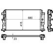 MAHLE Kapaklı motor radyatörü — 2012 Mercedes-Benz Sprinter (12)