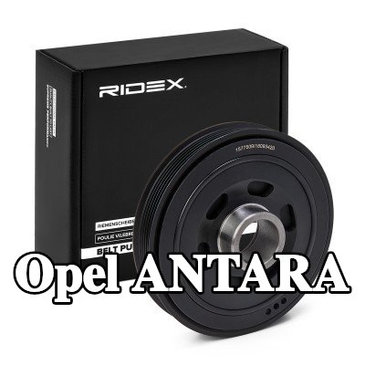 RIDEX بكرة العمود المرفقي — Opel Antara