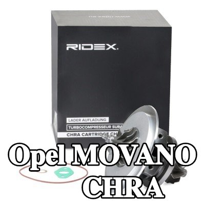RIDEX توربو CHRA — Opel Movano