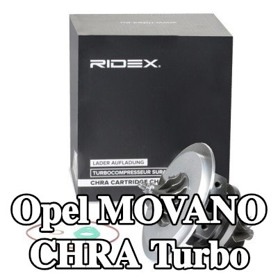 RIDEX CHRA turbo — Opel Movano