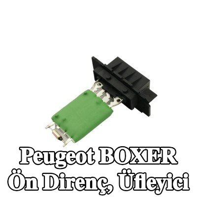 FAST Ön direnç, üfleyici — Peugeot Boxer