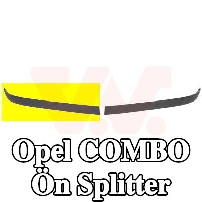 VAN WEZEL Ön splitter Sağ Ön — Opel Combo