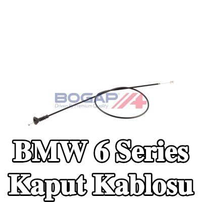 BOGAP Kaput kablosu Ön — 2003 BMW 6 Series