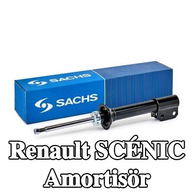 SACHS Amortisör Gaz Basınçlı, Süspansiyon Dikmesi — 2002 Renault Scénic