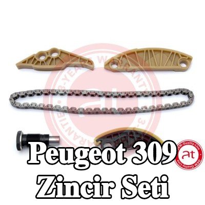 at autoteile germany Triger zinciri kiti Dişlileri kontrol edin ve gerekirse değiştirin, zincir gergili, kızak raylı — Peugeot 309