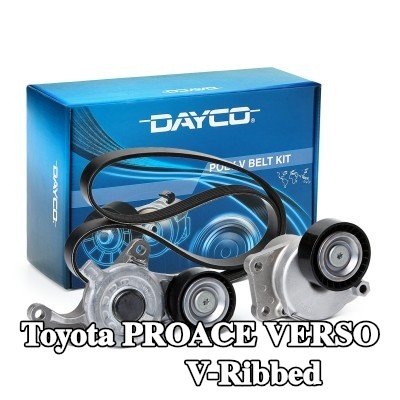 DAYCO مجموعة أحزمة V-Ribbed — Toyota Proace Verso
