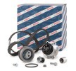 BOSCH Su pompası ve triger kayışı kiti Diş Sayısı: 148, Width: 23mm — 2012 Audi A1 (1)