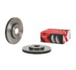 BREMBO Fren diski Xtra, Outer Diameter: 300mm, delikli/havalandırmalı, Kaplamalı, cıvata/vida ile — 2004 Honda Odyssey (1)