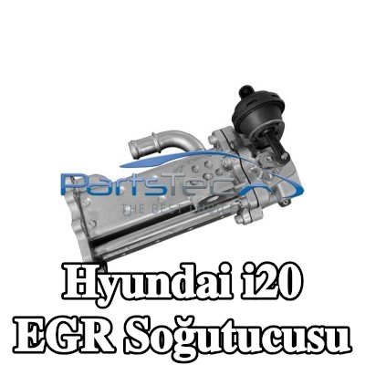 PartsTec Contasız EGR soğutucu, vakum baypaslı — Hyundai i20