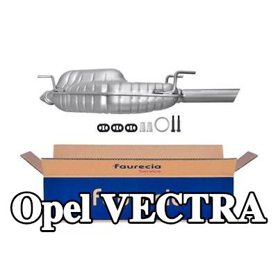 HELLA كاتم الصوت الخلفي الخلفي, مع قطع التركيب — 2000 Opel Vectra