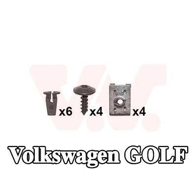 VAN WEZEL طقم التثبيت، واقي الطين — 2003 Volkswagen Golf