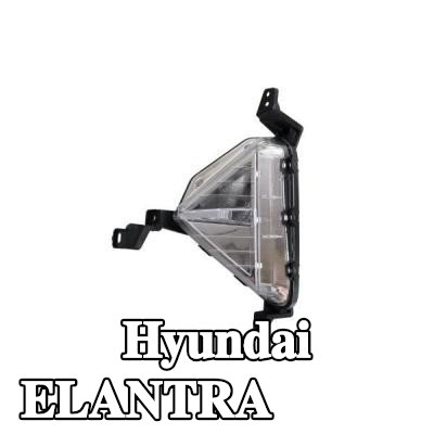 ABAKUS مؤشر جانبي أمامي أيسر, بدون لمبة, بدون حامل لمبة — Hyundai Elantra