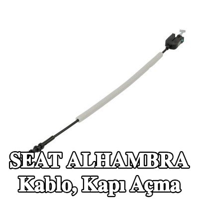MAXGEAR Kablo, sol ön kapı açma kolu, Sağ ön — SEAT Alhambra