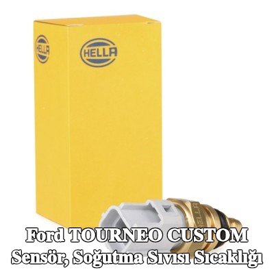 HELLA Sensör, conta/sızdırmazlık elemanlı soğutma suyu sıcaklığı — 2012 Ford Tourneo Custom