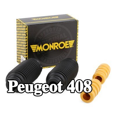 MONROE طقم غطاء الغبار، ممتص الصدمات — 2012 Peugeot 408