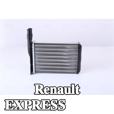 NISSENS مصفوفة التدفئة بدون أنبوب — Renault Express