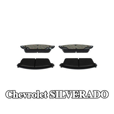 BOSCH مجموعة وسادات الفرامل 17, 9mm — Chevrolet Silverado