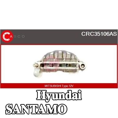 CASCO المقوم، المولد — Hyundai Santamo