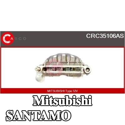 CASCO المقوم، المولد — Mitsubishi Santamo