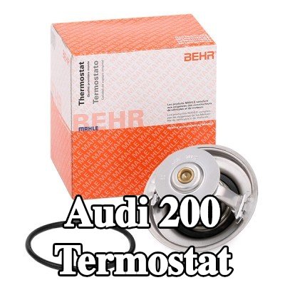 MAHLE Termostat 87°C, 67mm, 37mm, contalı/sızdırmaz — Audi 200