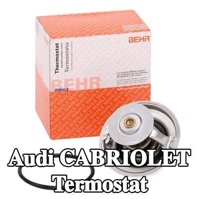 MAHLE Termostat 87°C, 67mm, 37mm, contalı/sızdırmaz — 1991 Audi Cabriolet