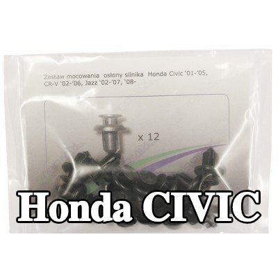 ROMIX عنصر التثبيت، غطاء المحرك — Honda Civic