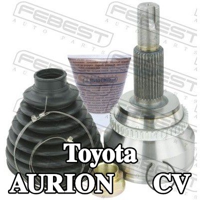FEBEST وصلة المحور الأمامي, جانب العجلة, مع حلقة مستشعر ABS — Toyota Aurion