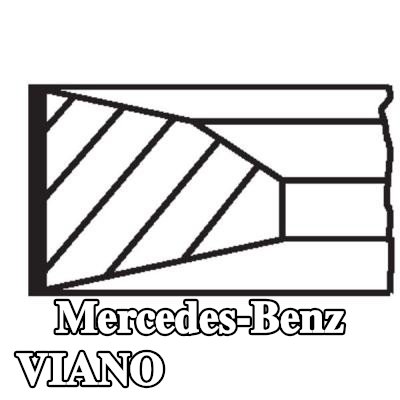 MAHLE مجموعة حلقات المكبس — Mercedes-Benz Viano