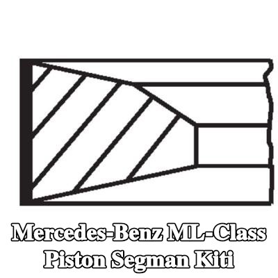 MAHLE Piston Segman Kiti — 2008 Mercedes-Benz ML-Class