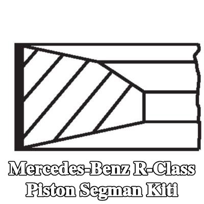 MAHLE Piston Segman Kiti — Mercedes-Benz R-Class