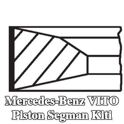 MAHLE Piston Segman Kiti — 2008 Mercedes-Benz Vito