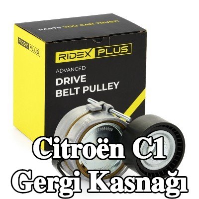 RIDEX PLUS Gergi kasnağı Dış Çap: 55mm — 2016 Citroën C1