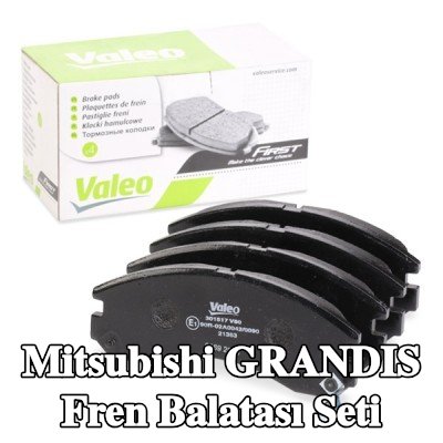 VALEO Fren balatası seti FIRST, Ön Aks, 16mm, gıcırtı önleyici plaka olmadan — 2002 Mitsubishi Grandis