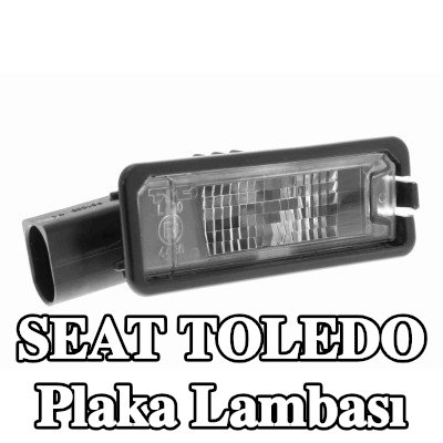 VEMO Her iki tarafta plaka lambası, ampul ile — 2012 SEAT Toledo