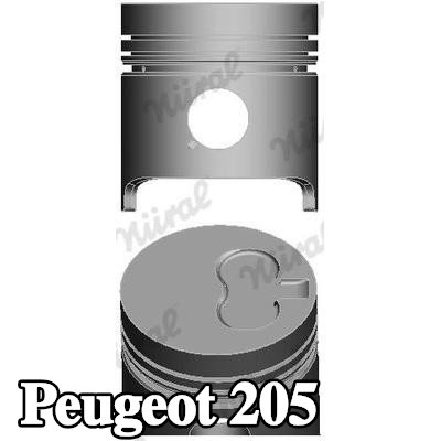 NÜRAL المكبس — Peugeot 205