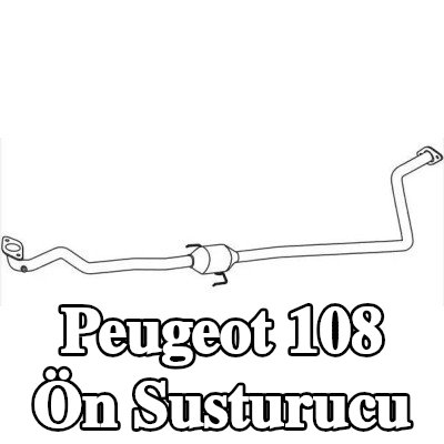 VEGAZ Ön Susturucu — Peugeot 108