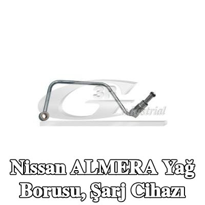 3RG Yağ Borusu, şarj cihazı — Nissan Almera
