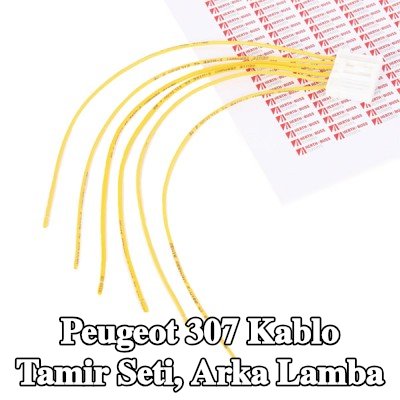 HERTH+BUSS ELPARTS Kablo Tamir Seti, arka lamba — Peugeot 307