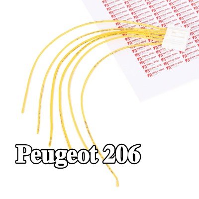 HERTH+BUSS ELPARTS مجموعة إصلاح الكابلات، المصباح الخلفي — Peugeot 206