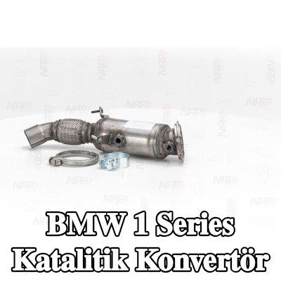 NAP carparts Sabitleme/montaj malzemesi dahil katalitik konvertör — 2016 BMW 1 Series