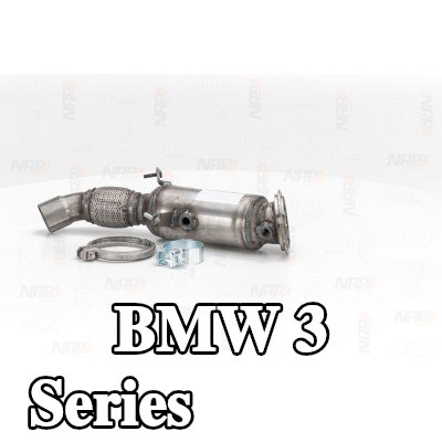 NAP carparts محول حفاز مع مواد التثبيت/التركيب — 2016 BMW 3 Series