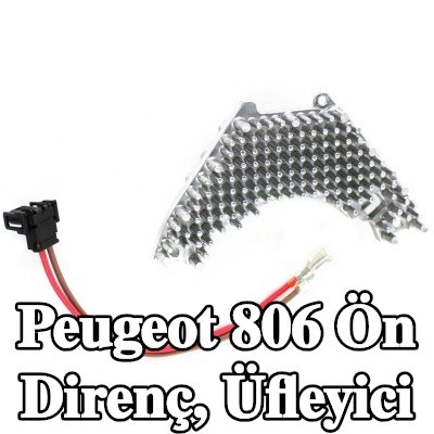 FAST Ön direnç, üfleyici — Peugeot 806
